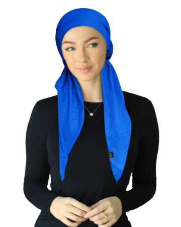 Cherie HA-DRI-RO Royal Dri Fit Adjustable Pre-Tied Bandanna Myselflingerie.com